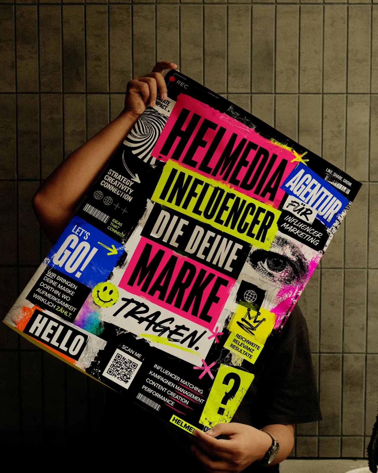 Helmedia Marketing Mockup